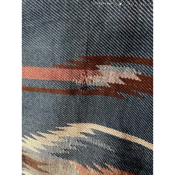 Ariat Ladies Chimayo Blue Aztec Print Shirt Jacket Women's Size XL - Picture 11 of 15